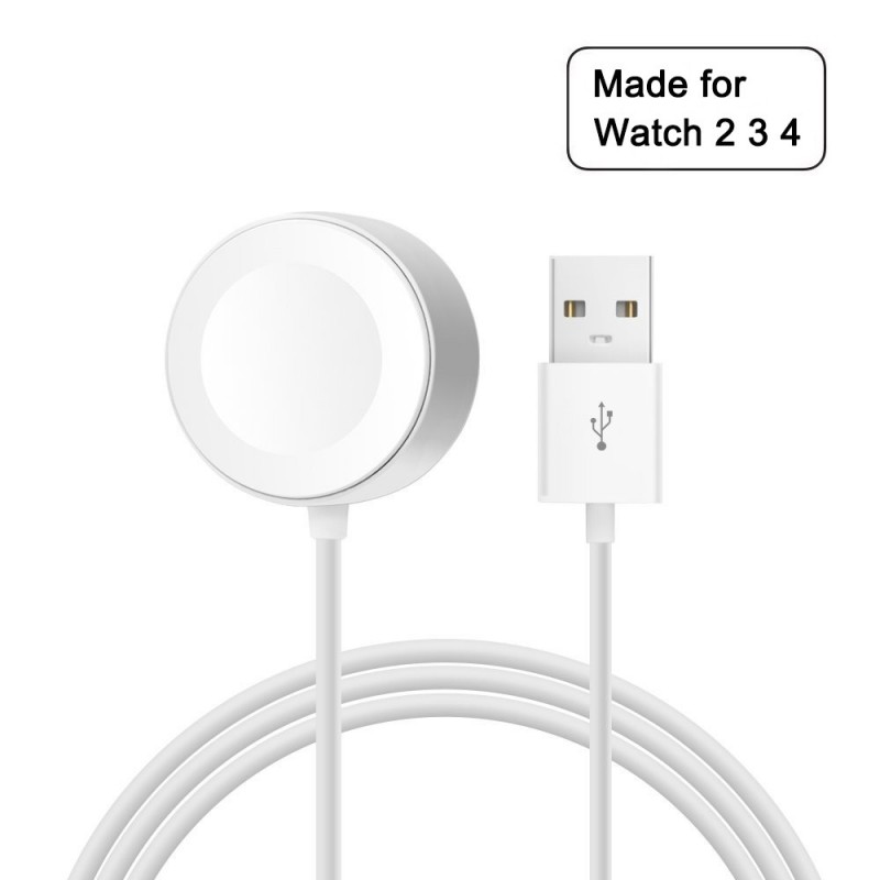 Cabo USB com carregador sem fio magnético para Apple Watch