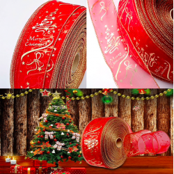 Fita de decoração de árvore de Natal 200 centímetros