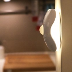 LED USB rechargeable night light with motion sensorWall lights