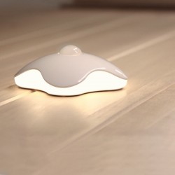 Luz noturna recarregável USB LED com sensor de movimento