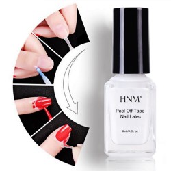 Pele de látex de prego protetora fora gel 6ml
