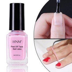 Pele de látex de prego protetora fora gel 6ml