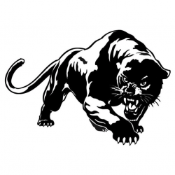 3D selvagem panther vinil carro autocolante decalque 19.5 * 13.6 cm