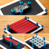 EleksMaker EleksFix & 4 pilares quadro de suporte de placa PCB magnética