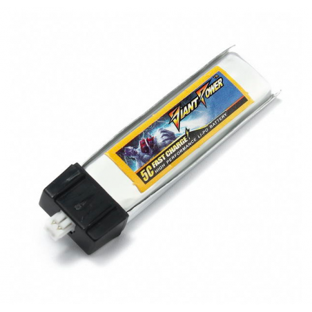bateria de lipo 220mAh 3.7V 1S 50C para lâmina Inductrix Tiny Whoop RC Quadcopter