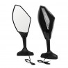 LED motorcycle turn signal light rearview mirrors for Yamaha Yzf Fzr 600 1000 R1 R6 FZ1 FZ6Mirrors