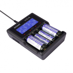 XTAR VC4 battery charger 20700 18650 21700 14650 17335 17670 18490 10440 14500 16340 17500 18350 18500 18700 22650 25500 3265...