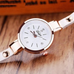 pulseira vintage relógio de quartzo cristal