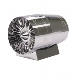 3D turbine engine metal puzzleMetal