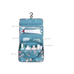 Hanging travel cosmetic make up organiserMake-Up
