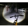 9000lm T6 L2 conduziu a lâmpada de luz de bicicleta de tocha zoomable