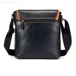 Bolsa de couro genuíno e crossbody