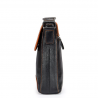 Bolsa de couro genuíno e crossbody