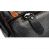 Bolsa de couro genuíno e crossbody
