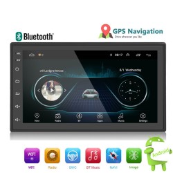 Android 9 - DIN-2 rádio do carro - 7 ' tela tátil - GPS - Bluetooth - FM - WIFI -MP3 - Mirrorlink