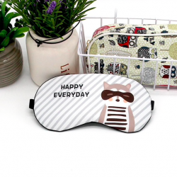 Cotton sleeping mask - eye mask with cartoon printSleeping