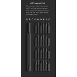 Xiaomi Mijia 24 em 1 Precision Steel Bits magnéticos chaves de fenda Conjunto