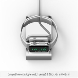 Estação da doca de carregamento de metal - suporte para Apple Watch 5/4/3/2/1 - titular