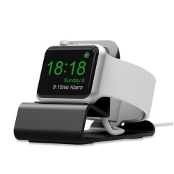 Estação da doca de carregamento de metal - suporte para Apple Watch 5/4/3/2/1 - titular