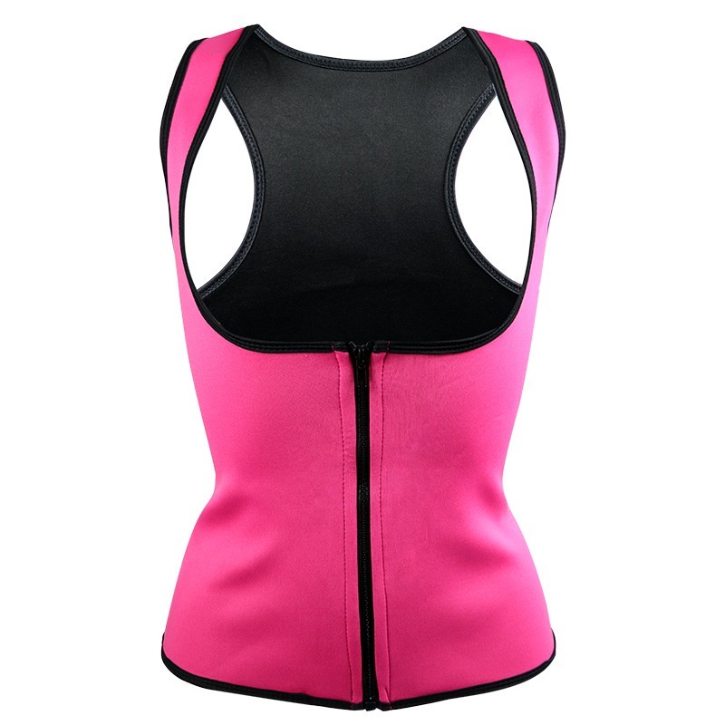 Colete de emagrecimento do treinamento do modelador do corpo do neoprene com zíper