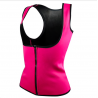 Colete de emagrecimento do treinamento do modelador do corpo do neoprene com zíper