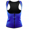 Colete de emagrecimento do treinamento do modelador do corpo do neoprene com zíper