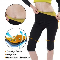 Efeito de sauna - fitness calças de emagrecimento termo - leggings