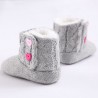 Recém-nascido - botas de malha quente do bebê - sapatos