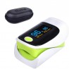 Digital finger pulse oximeter - heart beat meter - with LCD displayBlood pressure meters