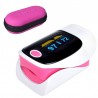 Digital finger pulse oximeter - heart beat meter - with LCD displayBlood pressure meters