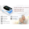 Digital finger pulse oximeter - heart beat meter - with LCD displayBlood pressure meters