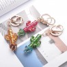 Crystal cactus keychain keyringKeyrings