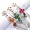 Crystal cactus keychain keyringKeyrings