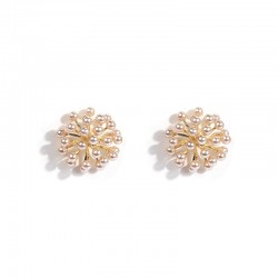 Pearl flower - small stud earringsEarrings