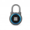Cadeado com proteção de impressão digital - Entrada sem chave inteligente - à prova de intempéries - para Android & iOS