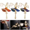 Ballerina - broche de cristal