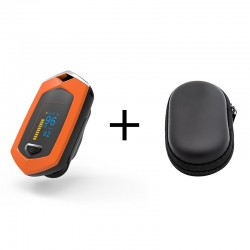 Oximeter pulso de dedo - monitor de frequência cardíaca - recarregável