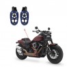 Suportes de pés de metal de motocicleta universal com mola 8mm 2 pcs