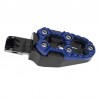 Suportes de pés de metal de motocicleta universal com mola 8mm 2 pcs