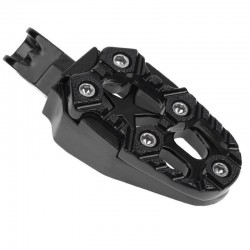 Suportes de pés de metal de motocicleta universal com mola 8mm 2 pcs