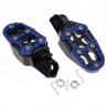 Suportes de pés de metal de motocicleta universal com mola 8mm 2 pcs