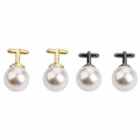 Pearl cufflinks unisexCufflinks
