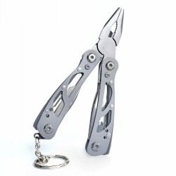 Ferramenta multifuncional mini multi - dobrável - com chaveiro