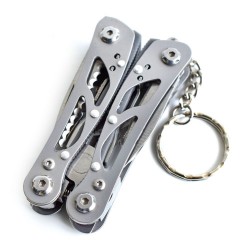 Ferramenta multifuncional mini multi - dobrável - com chaveiro