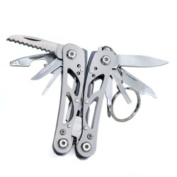 Ferramenta multifuncional mini multi - dobrável - com chaveiro