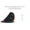 M618 Plus ergonomic vertical optical gaming wired mouse 6 buttons 4000 DPIMouses