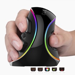 M618 Plus ergonomic vertical optical gaming wired mouse 6 buttons 4000 DPIMouses