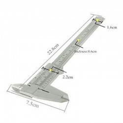Mini plastic caliper 150mmHand tools