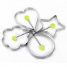 Stainless steel mould shaper for frying eggs & pancakesEgg shapers