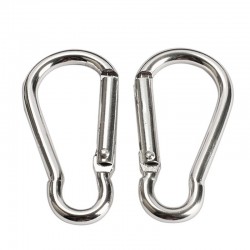 Camping carabiner hook lock clip aluminum alloySurvival tools
